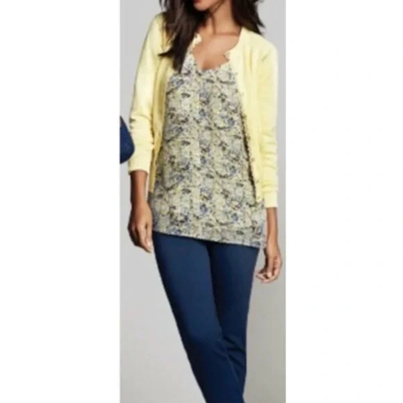 CABI SCATTER PRINT FLORAL CAMI Sz L - Picture 1 of 10